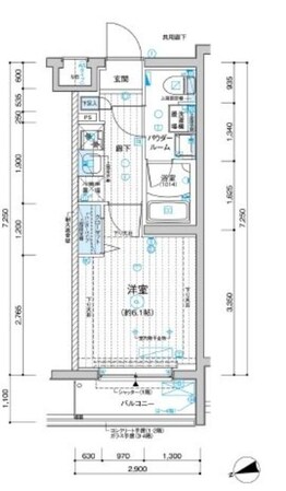 メインステージ立川IIIの物件間取画像